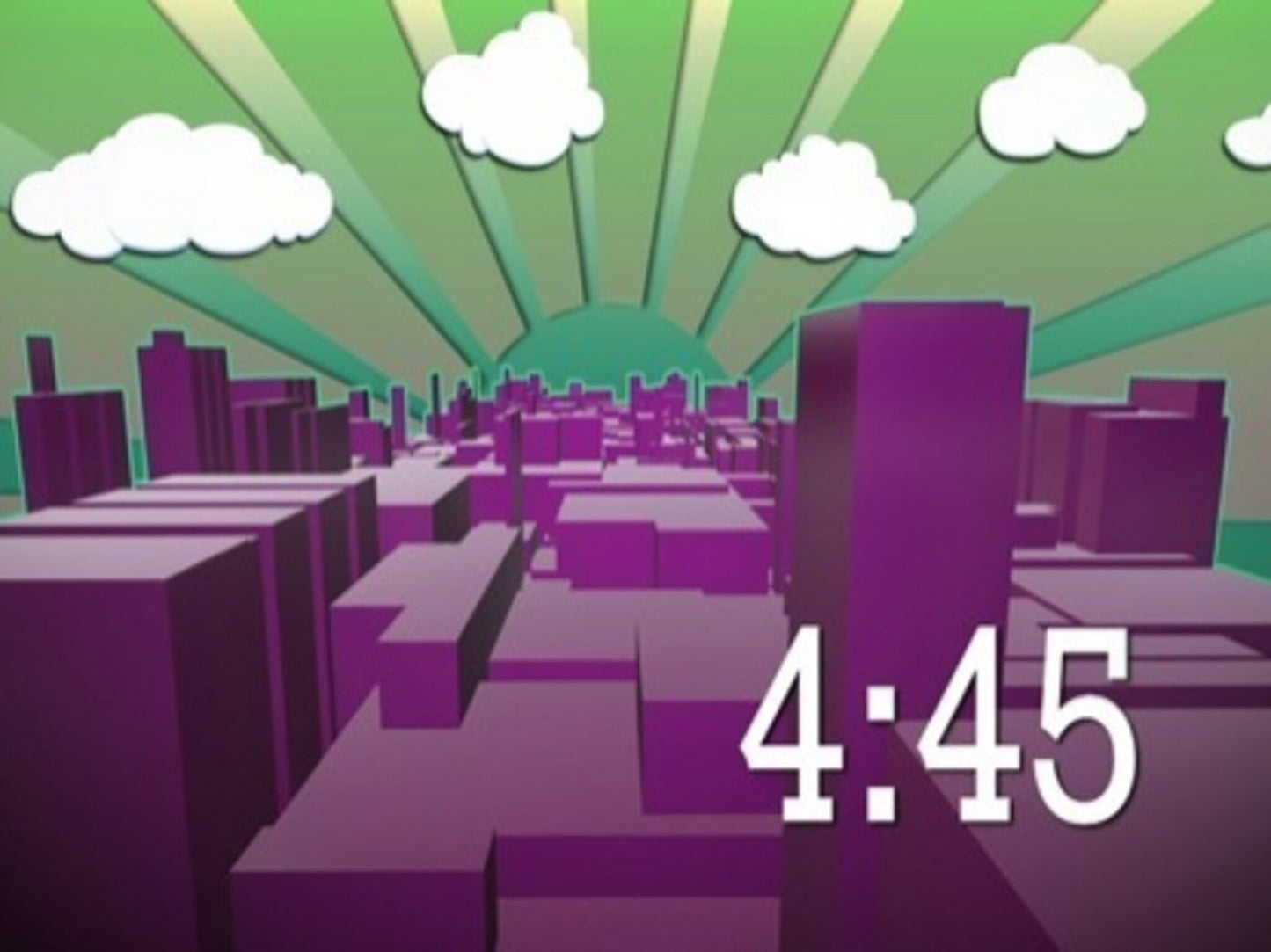 Vector City Countdown 5 Min