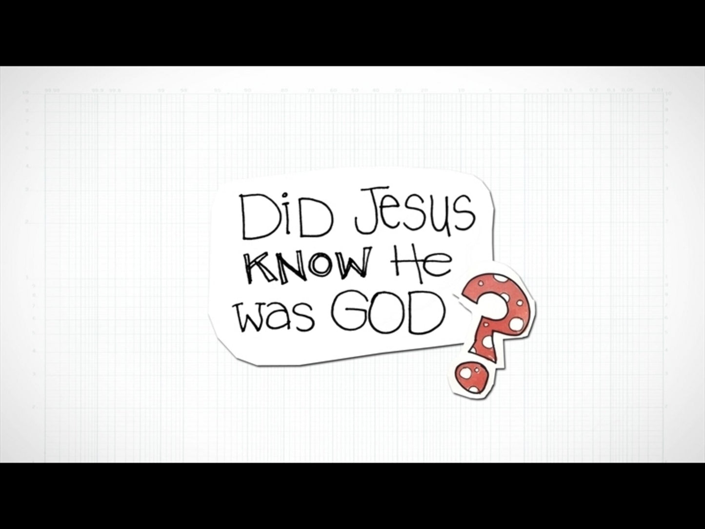 Did Jesus Know He Was God?