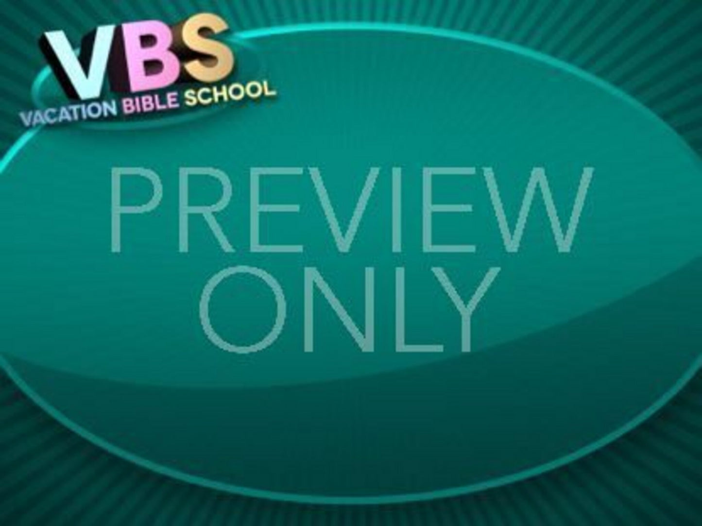 VBS Green Announcements