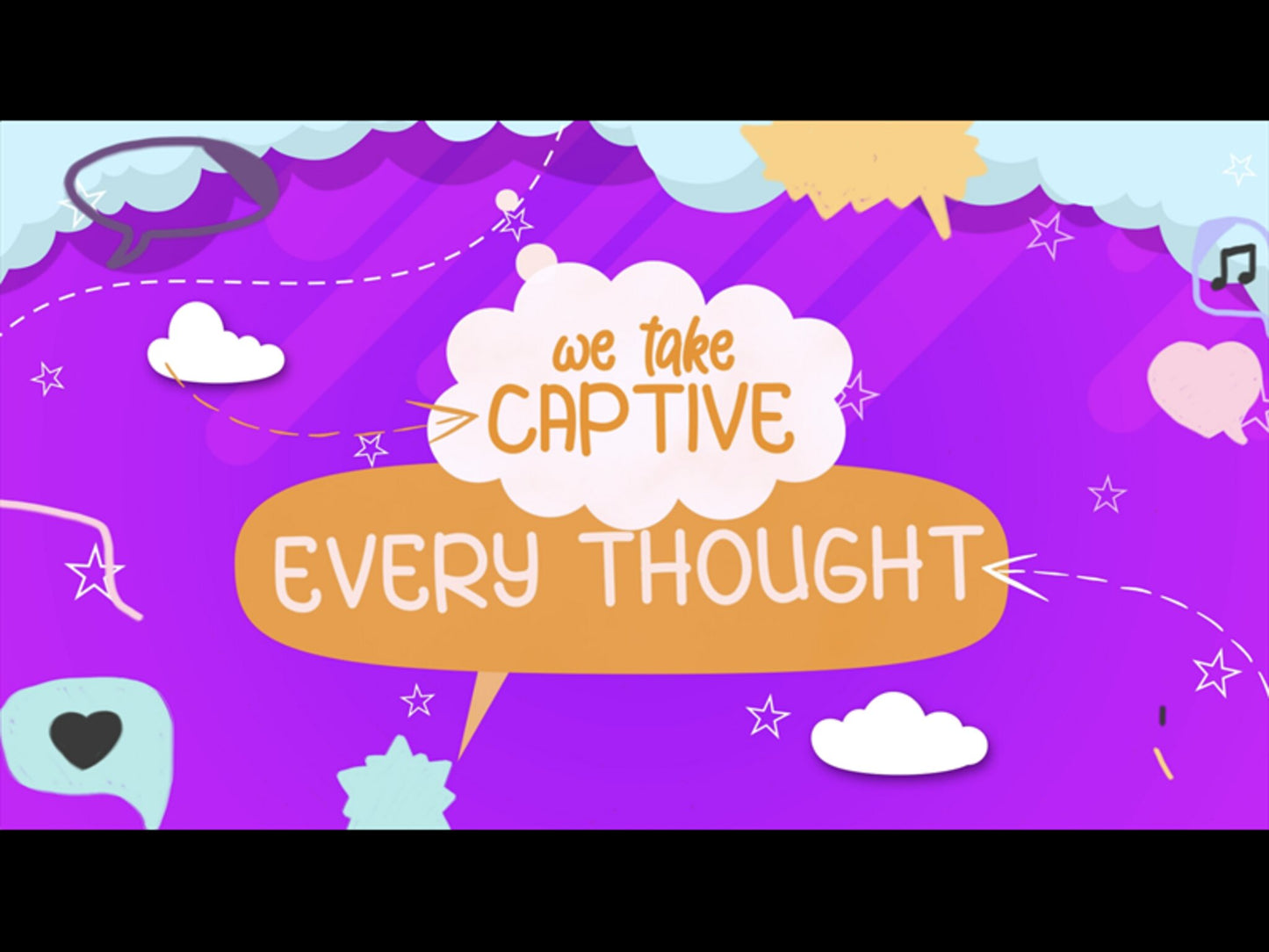 Take Captive Every Thought (2 Corinthians 10:3-5)