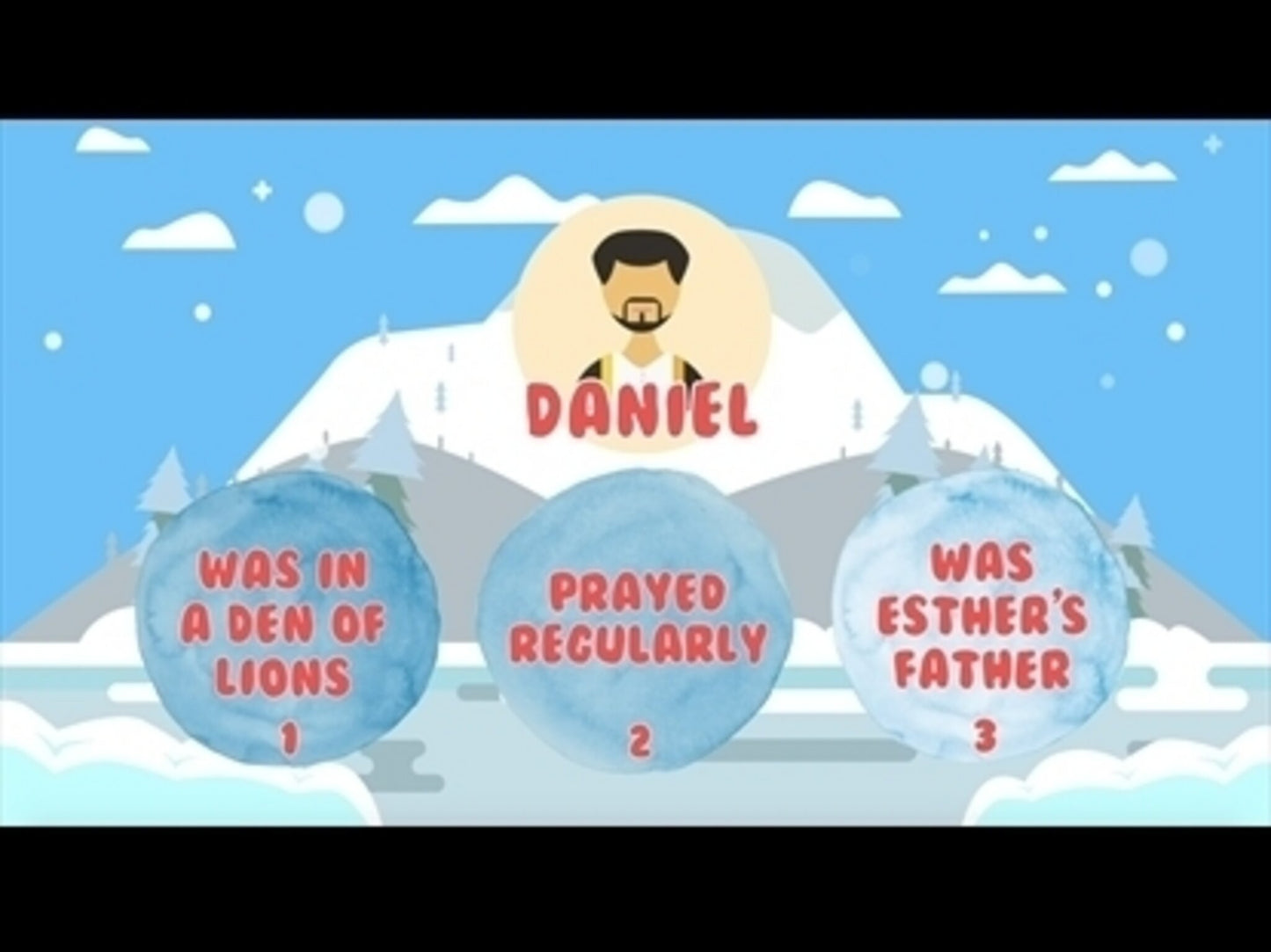 Snowball Fight! Bible Trivia Game Video