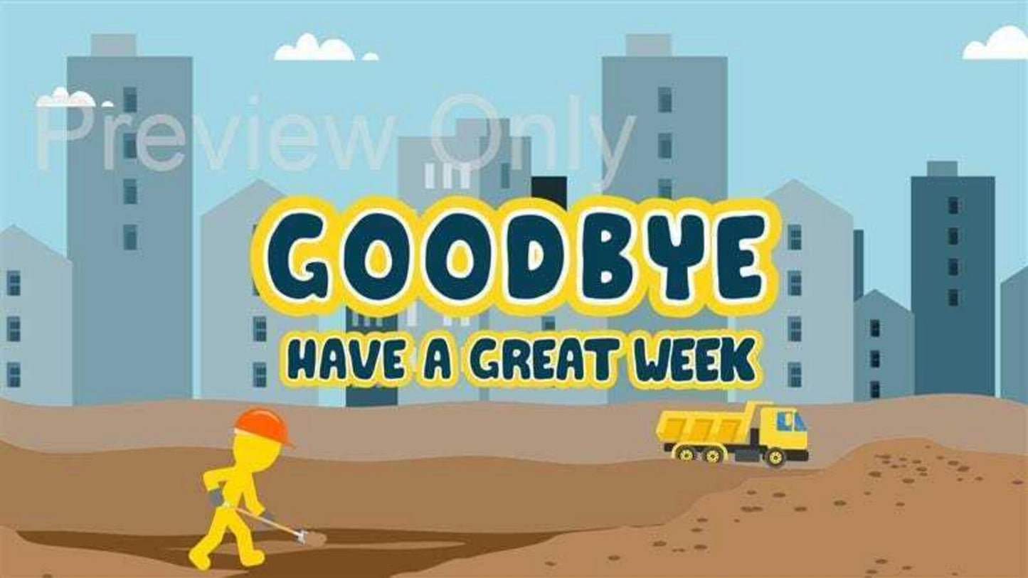 Construction Zone Closing Still