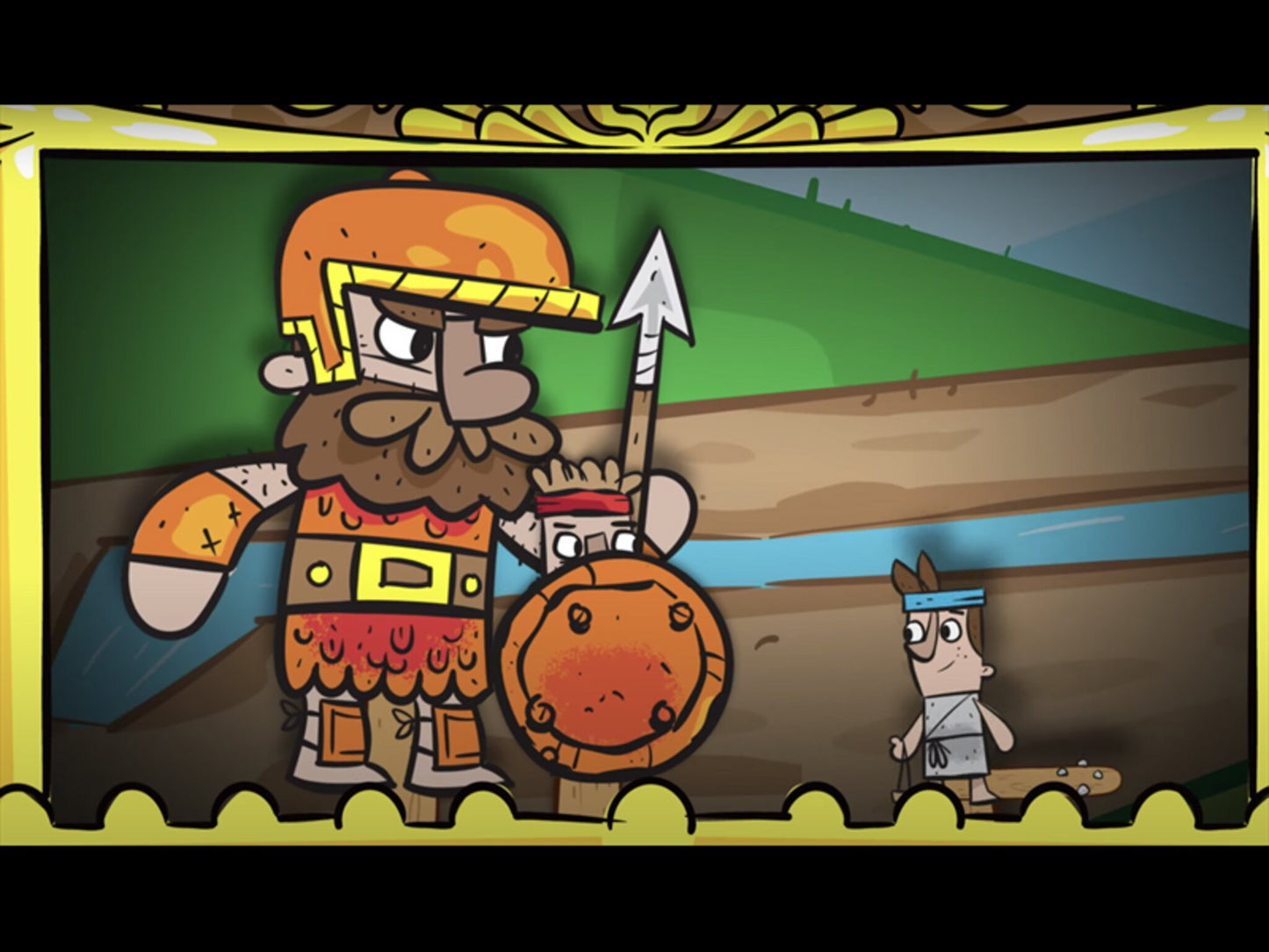 Slapstick Theater: David and Goliath