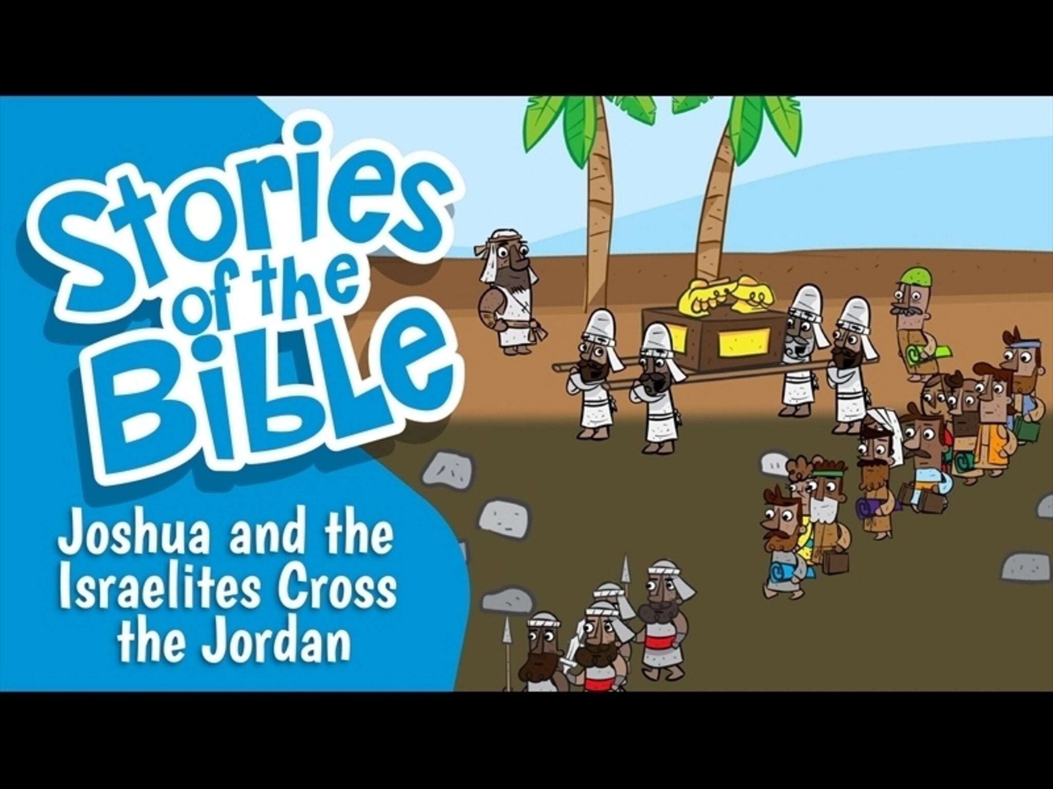 Joshua In Script Stories Of The Bible: Joshua and the Israelites Cross the Jordan ...
