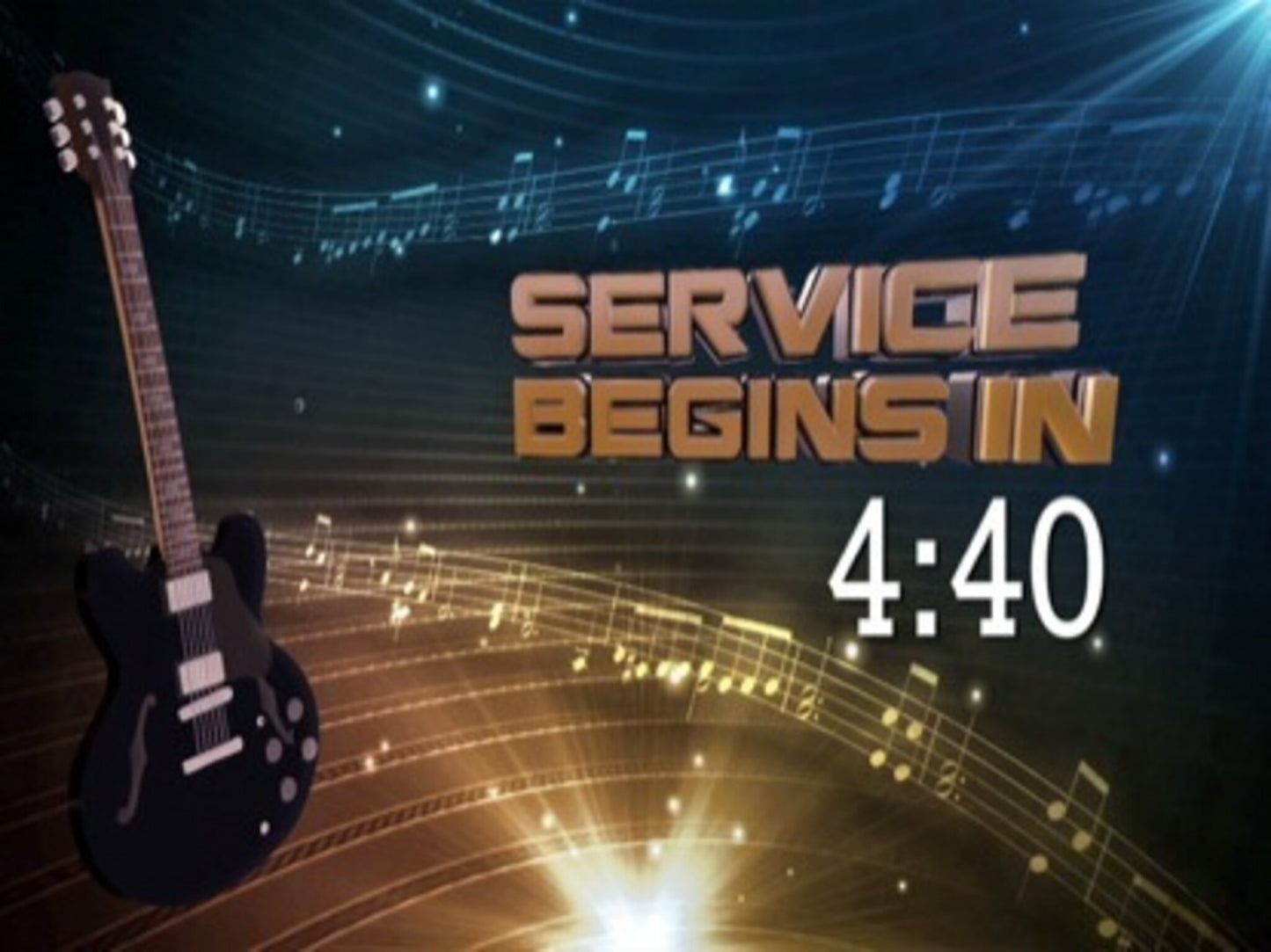 Rock Theme Countdown 5 Min