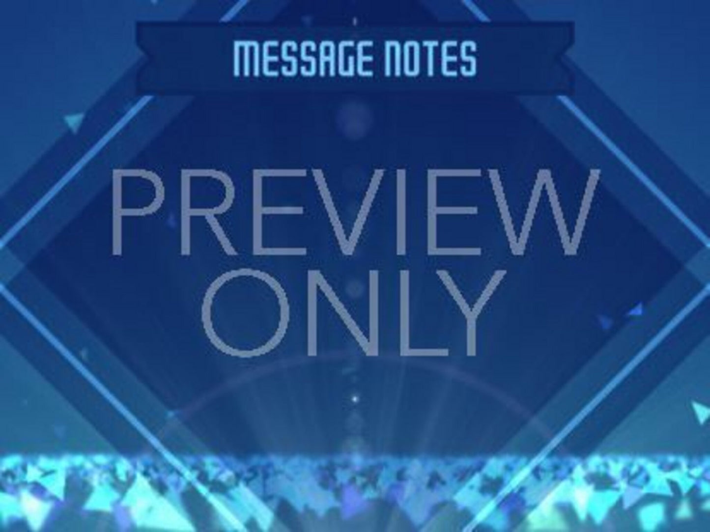 Spring Shapes Message Notes