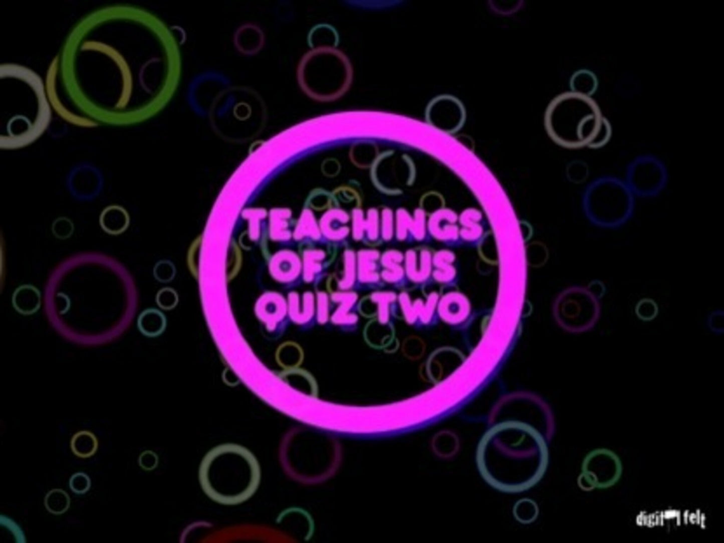 Bible Quiz - Sermon On The Mount Part 2