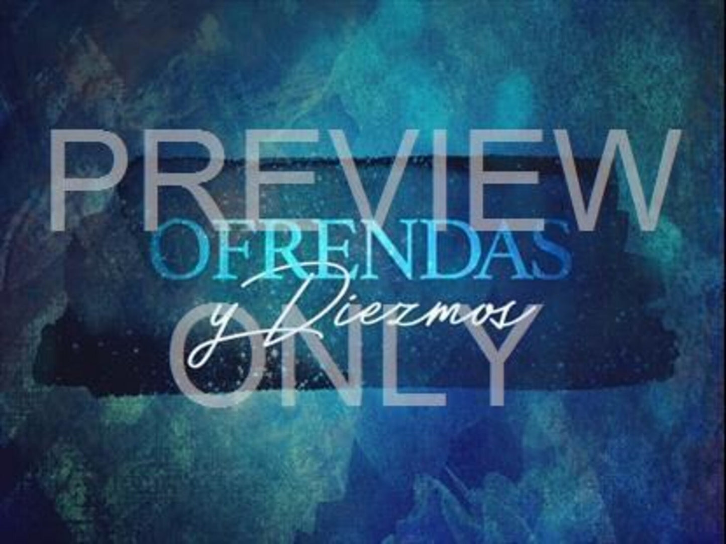 Spring To Life Offering Still - Spanish