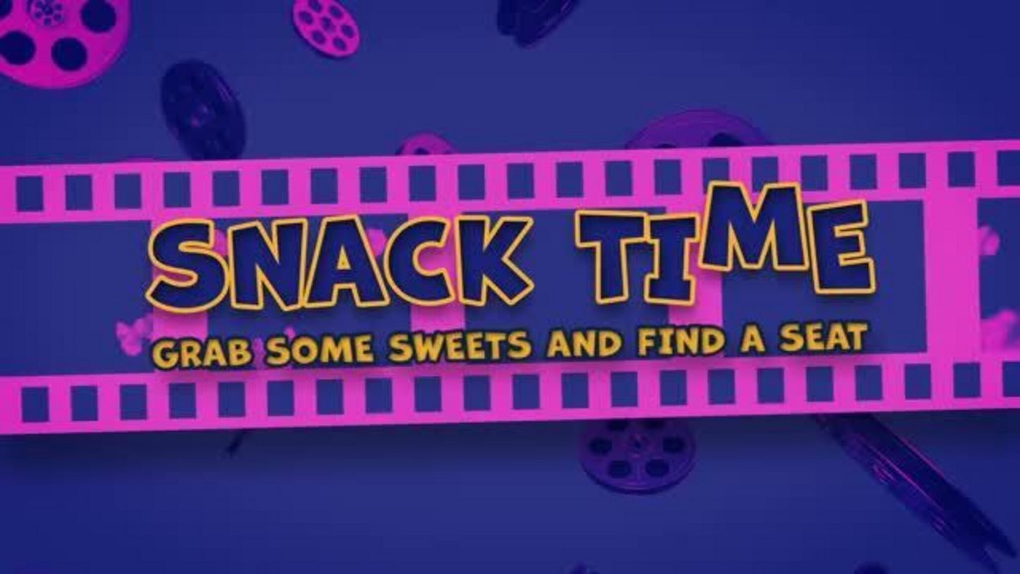 Kids Movie Night Snack Time Motion