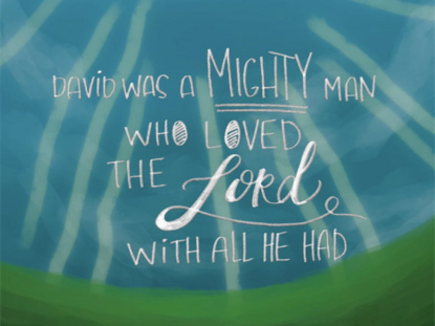 David The Shepherd Boy (Story Song)