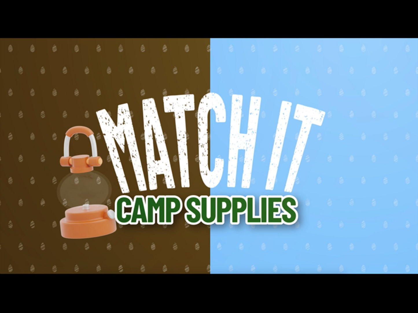 Match It! Camp Supplies Edition