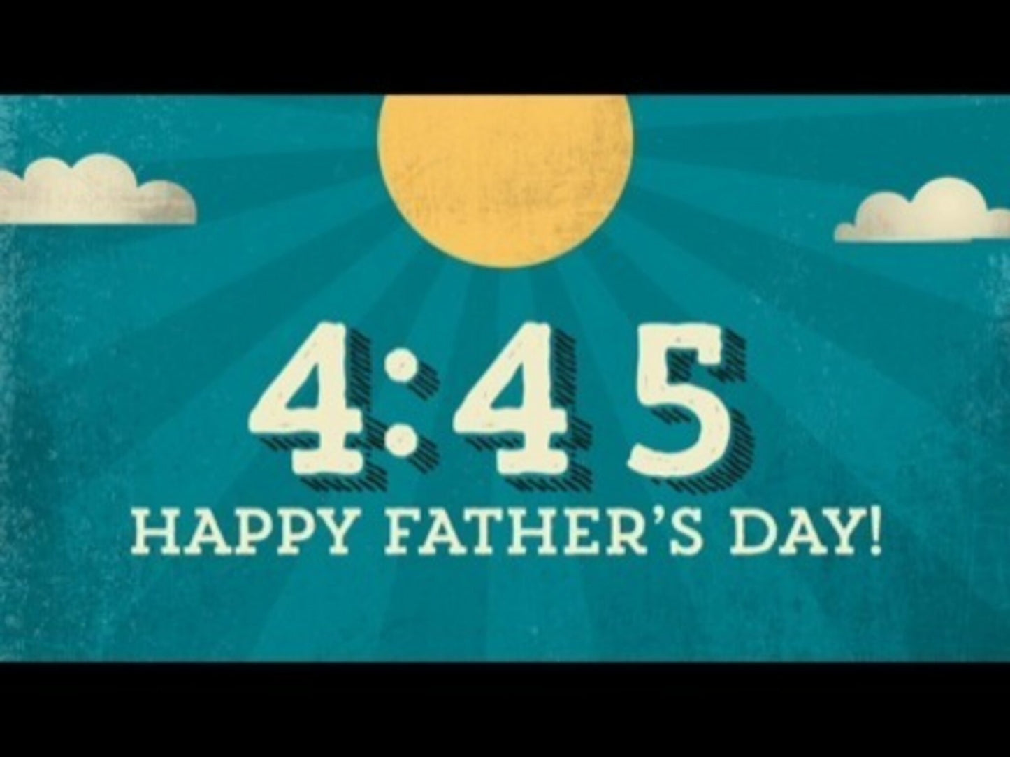 Retro Father's Day Countdown