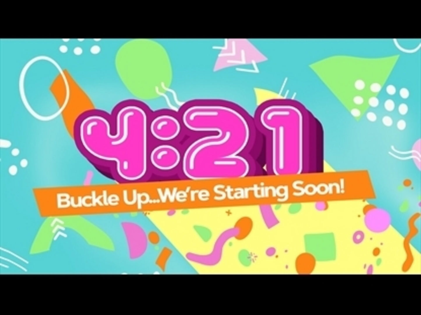 Kids Church Neon Countdown