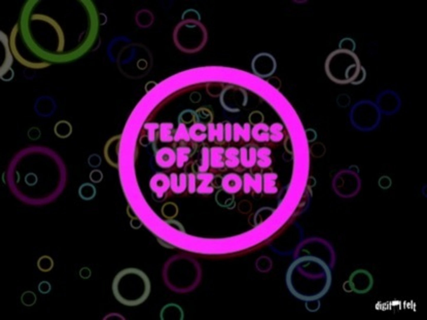 Bible Quiz - Sermon On The Mount Part 1