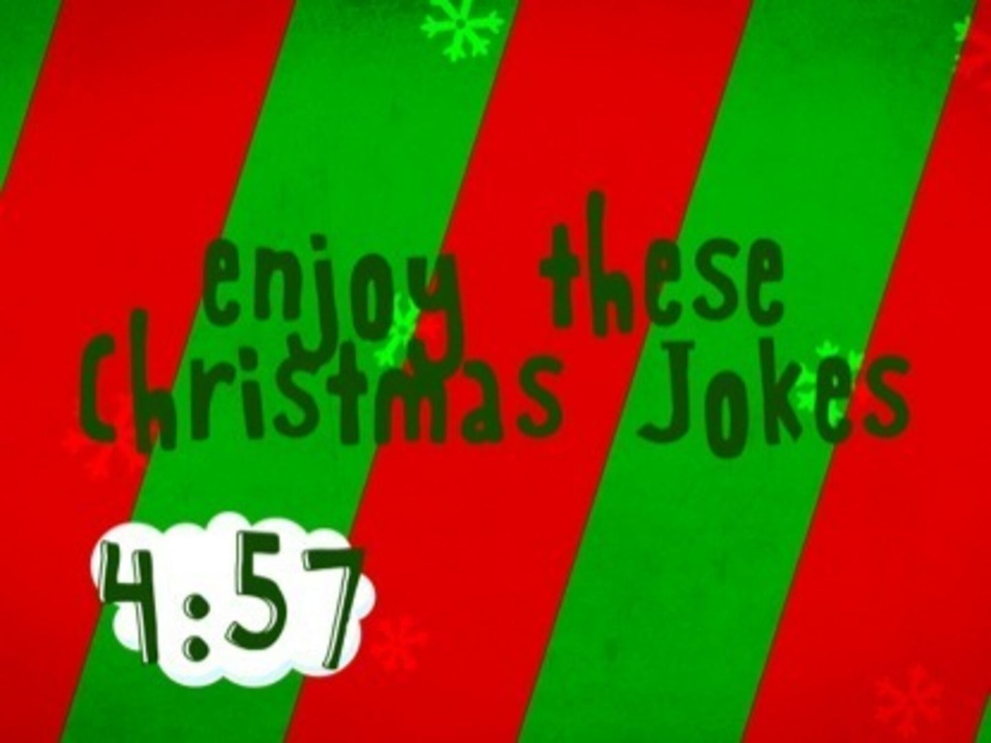 Fluffy Christmas Joke Countdown