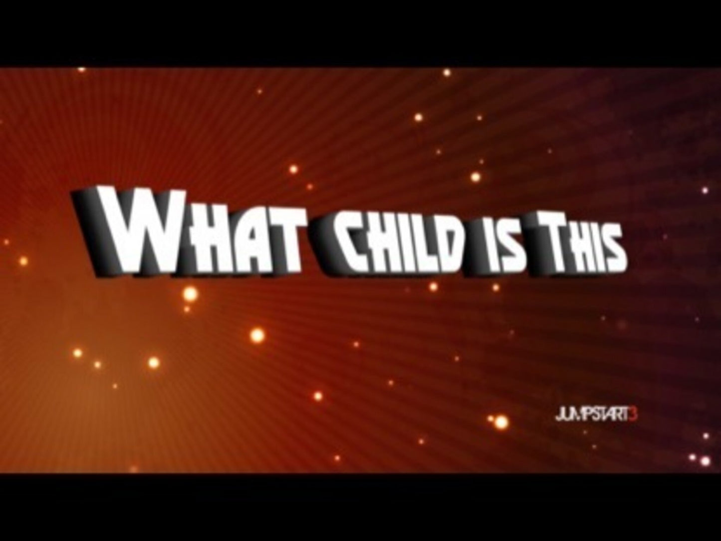 What Child Is This