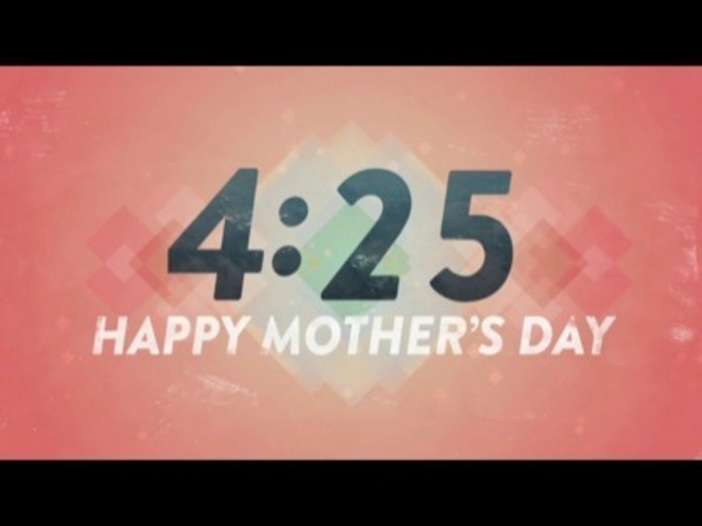 Modern Flowers Mother's Day Countdown