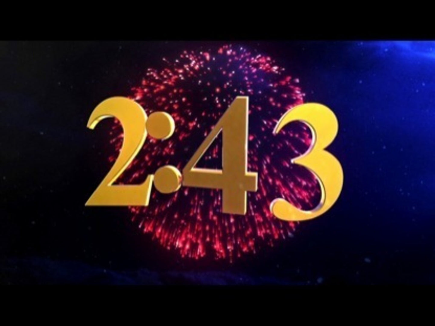 Fireworks Show Countdown