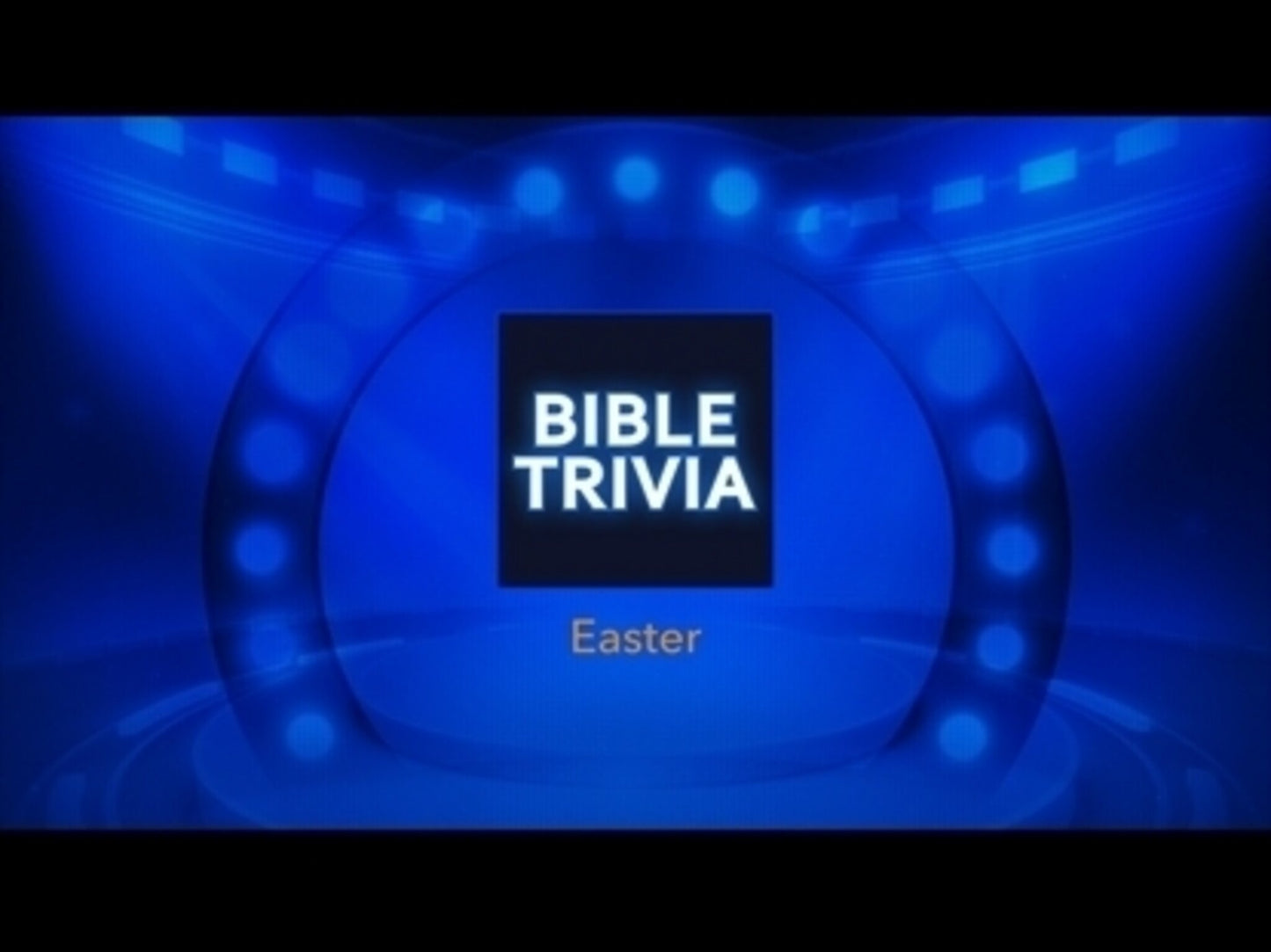Easter Bible Trivia Game