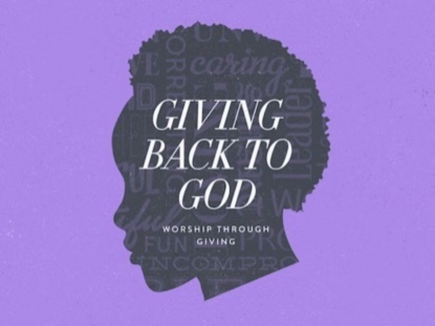 Motion Silhouettes: Giving Back