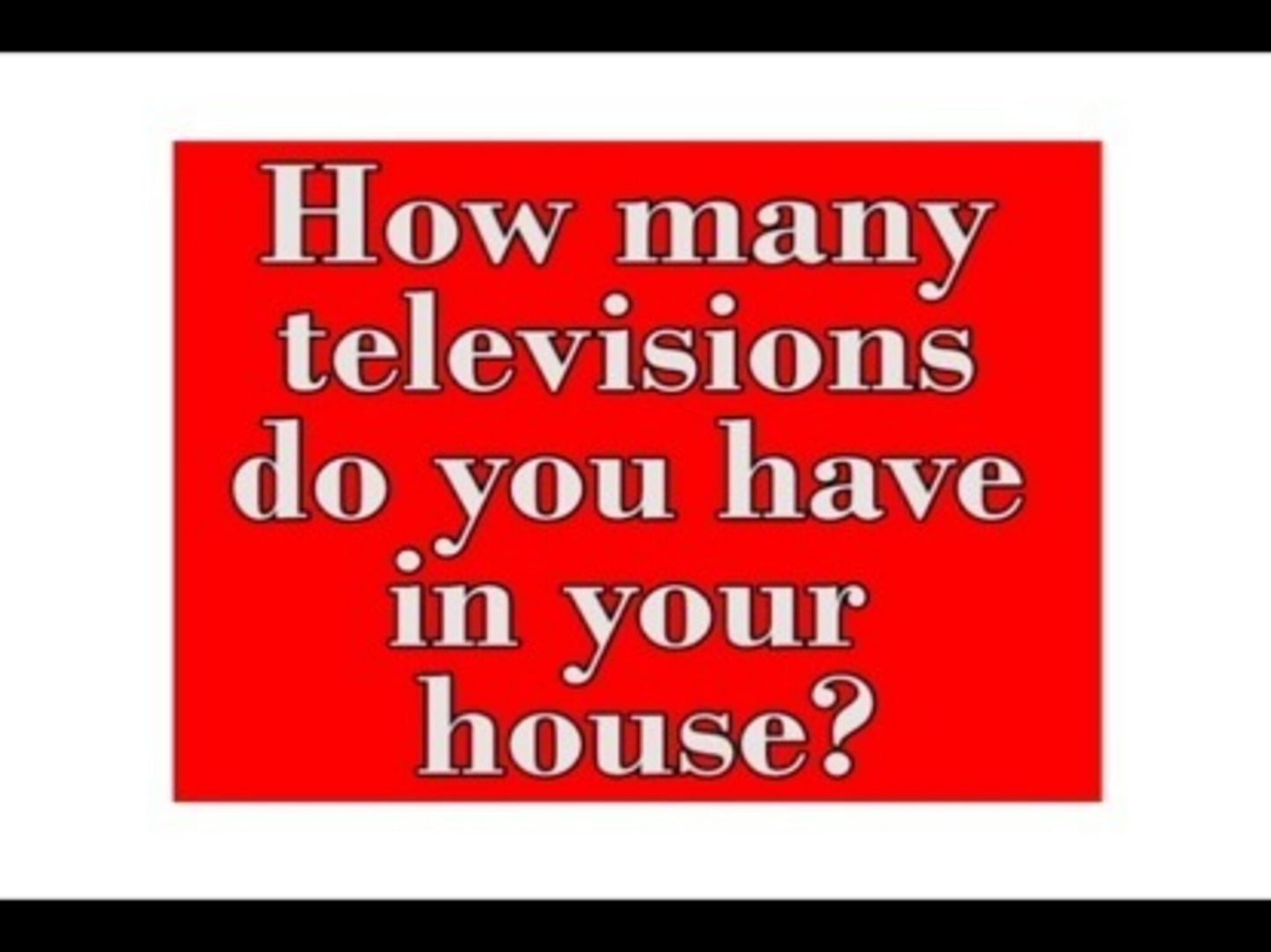 4 Corners Interactive Game: Television
