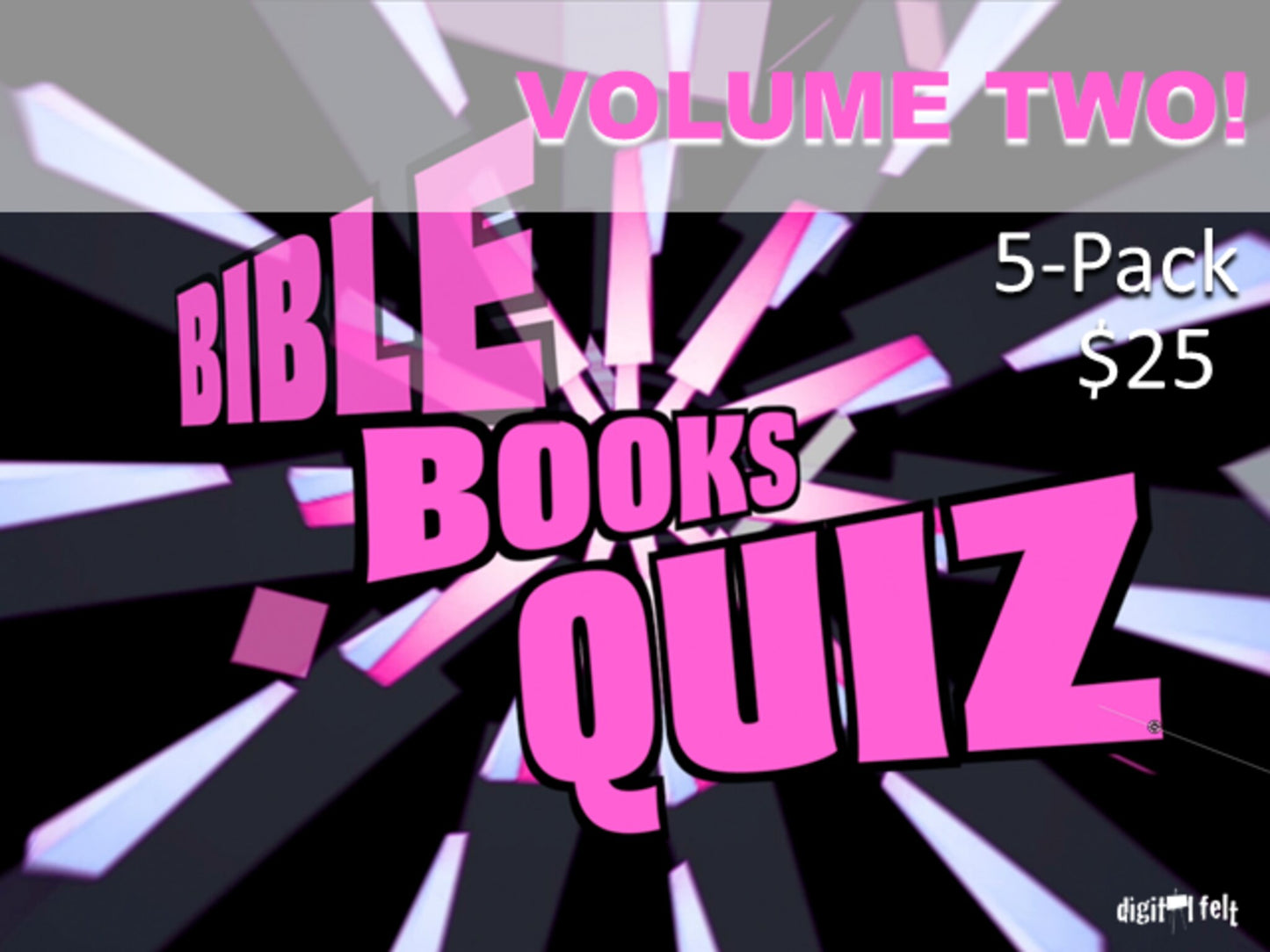 Bible Books Quiz 5 Pack Volume 2