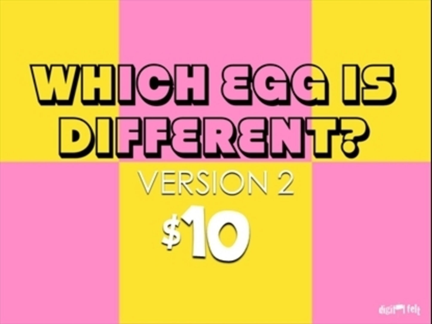 Which Egg Is Different Version 2