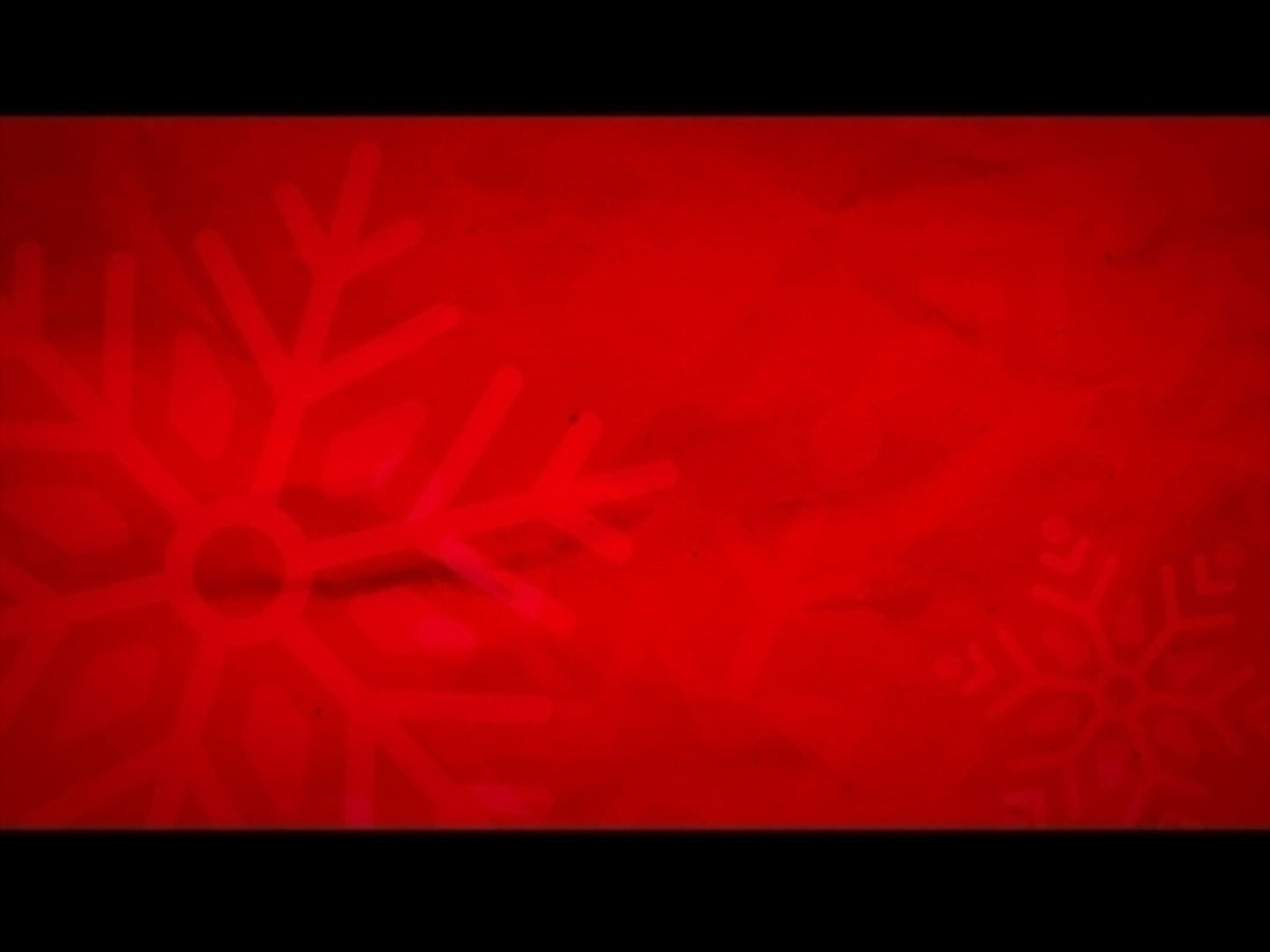 Big Snowflakes Red Motion Loop