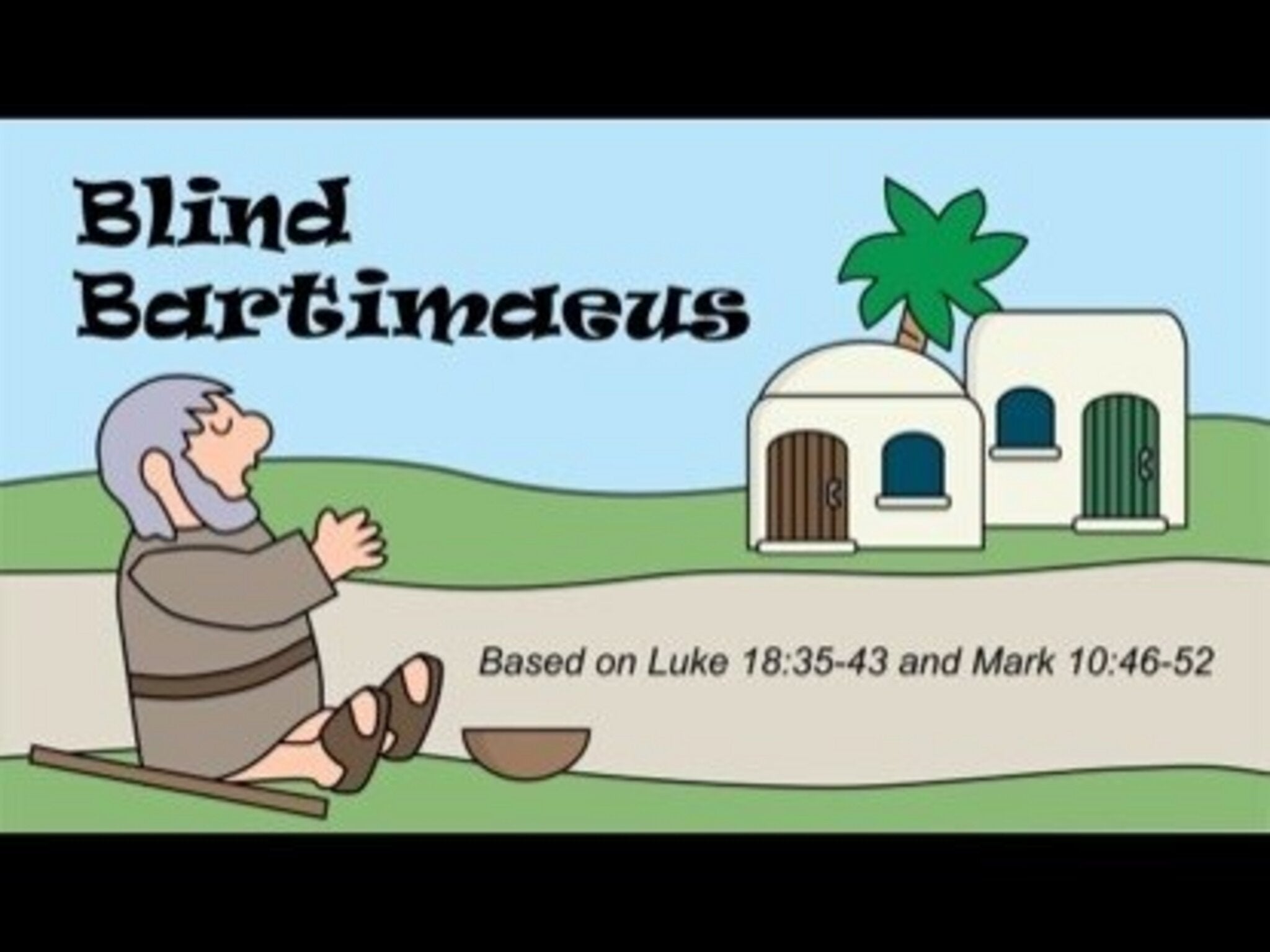 Tiny Bible Treasures 7 - Blind Bartimaeus | Zebtoonz Productions | Kids ...