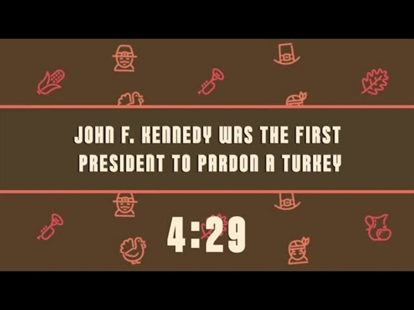 Thanksgiving Trivia 1: Countdown