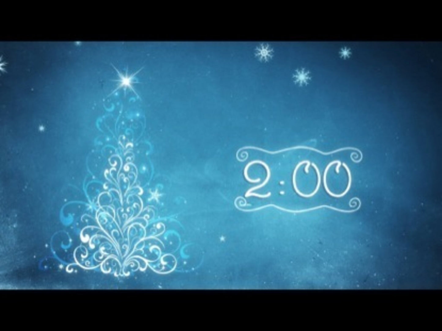 Snowflake Christmas Countdown