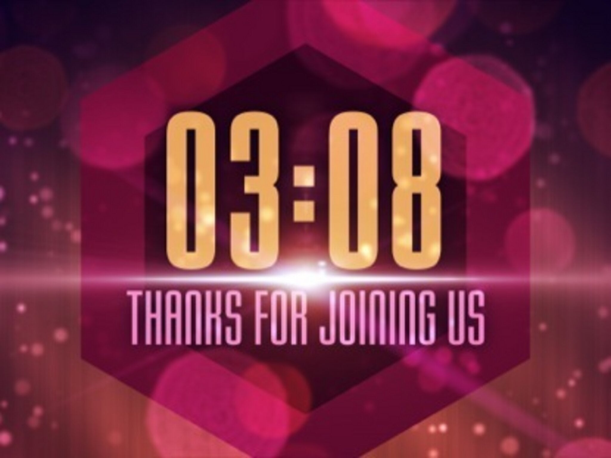 Bokeh Avalanche Countdown | Motion Worship | Countdowns | WorshipHouse Kids