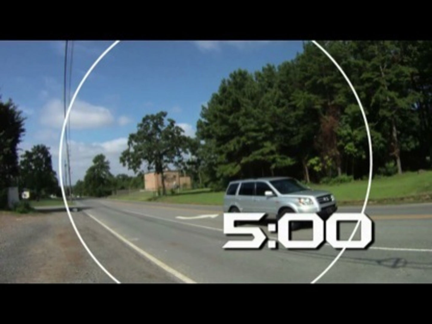 Speeding Motorcycle Countdown