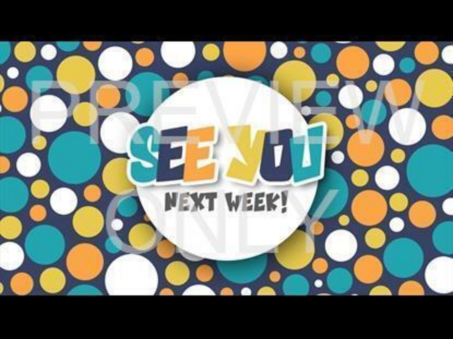 Kids Church Dots See You