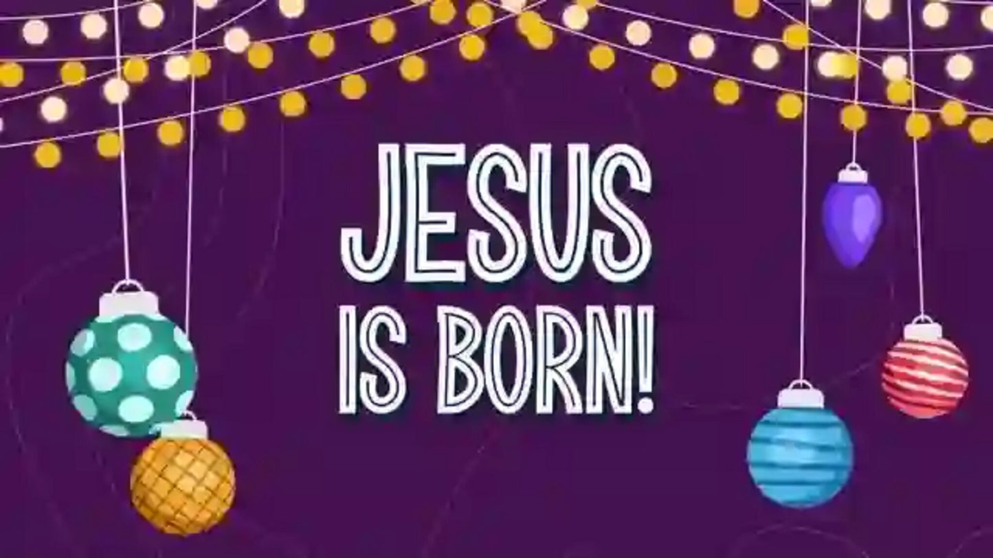 Christmas Kids Worship Vol 2 Jesus Is Born Title Motion