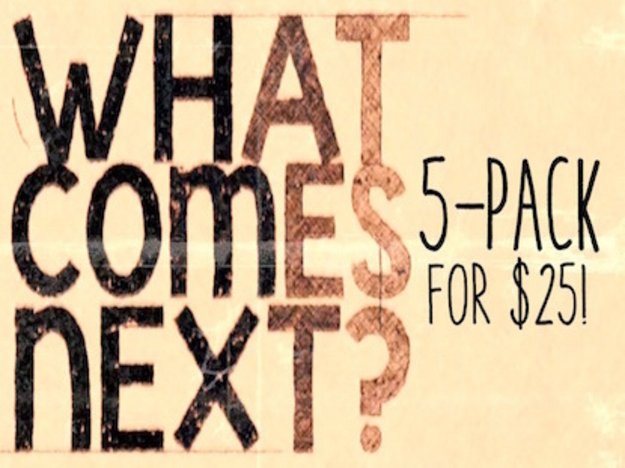 What Comes Next 5 Pack | Digital Felt Productions | Games ...
