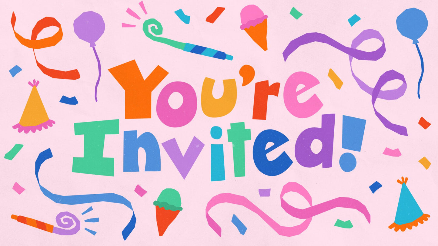 You're Invited 5-Week Preschool Curriculum