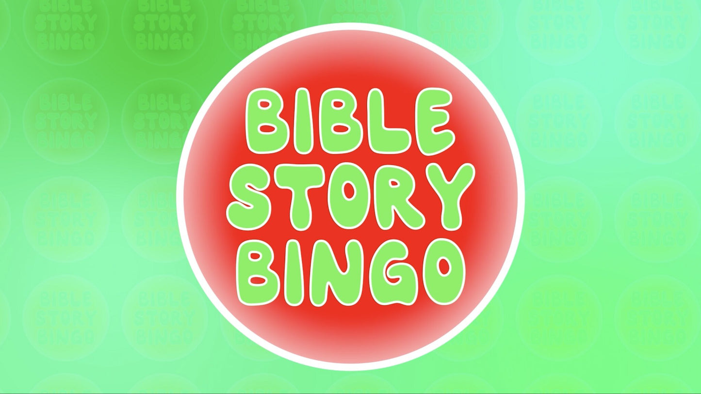 Bible Story Bingo Christmas Edition