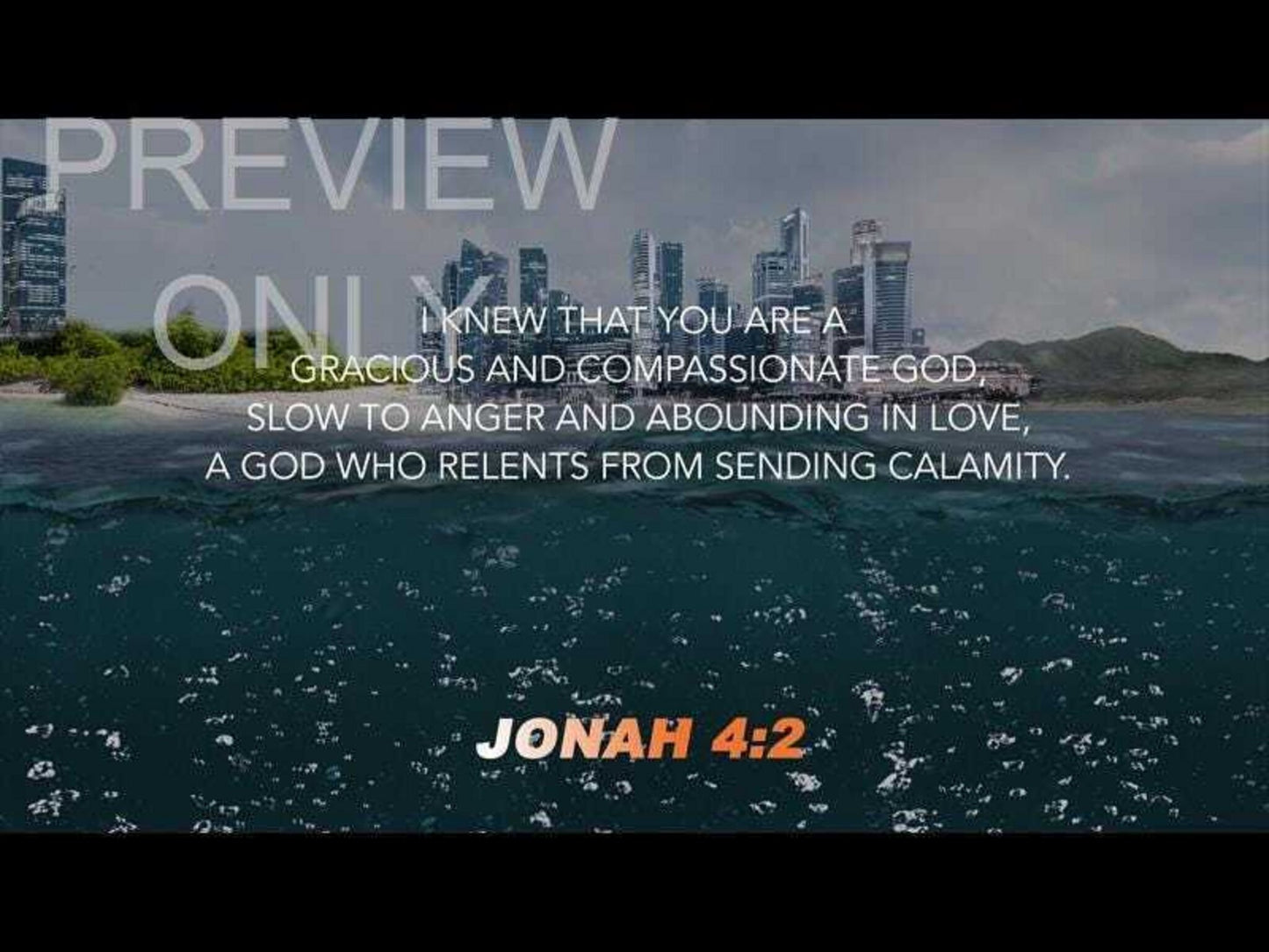 Jonah - Grace that is Greater: Scripture Still