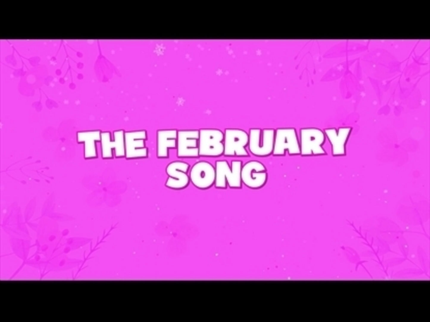 The February Song (Valentine's Day)