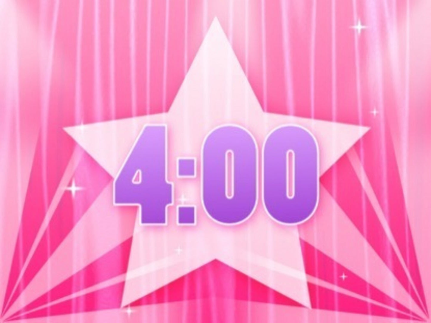 Glam Pink Countdown