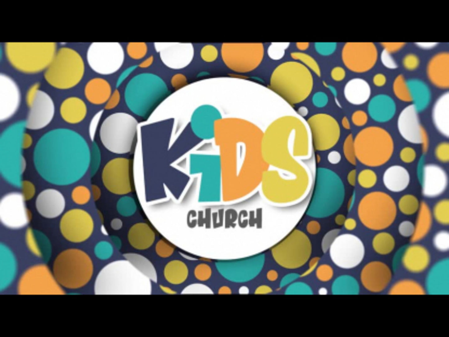 Kids Church Dots Title
