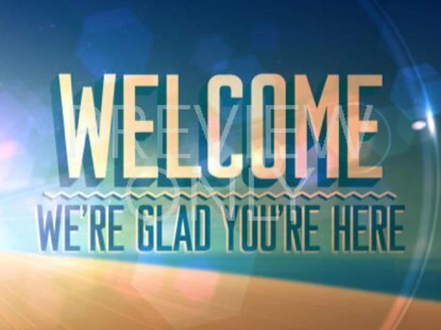 Summer Glow Welcome Still