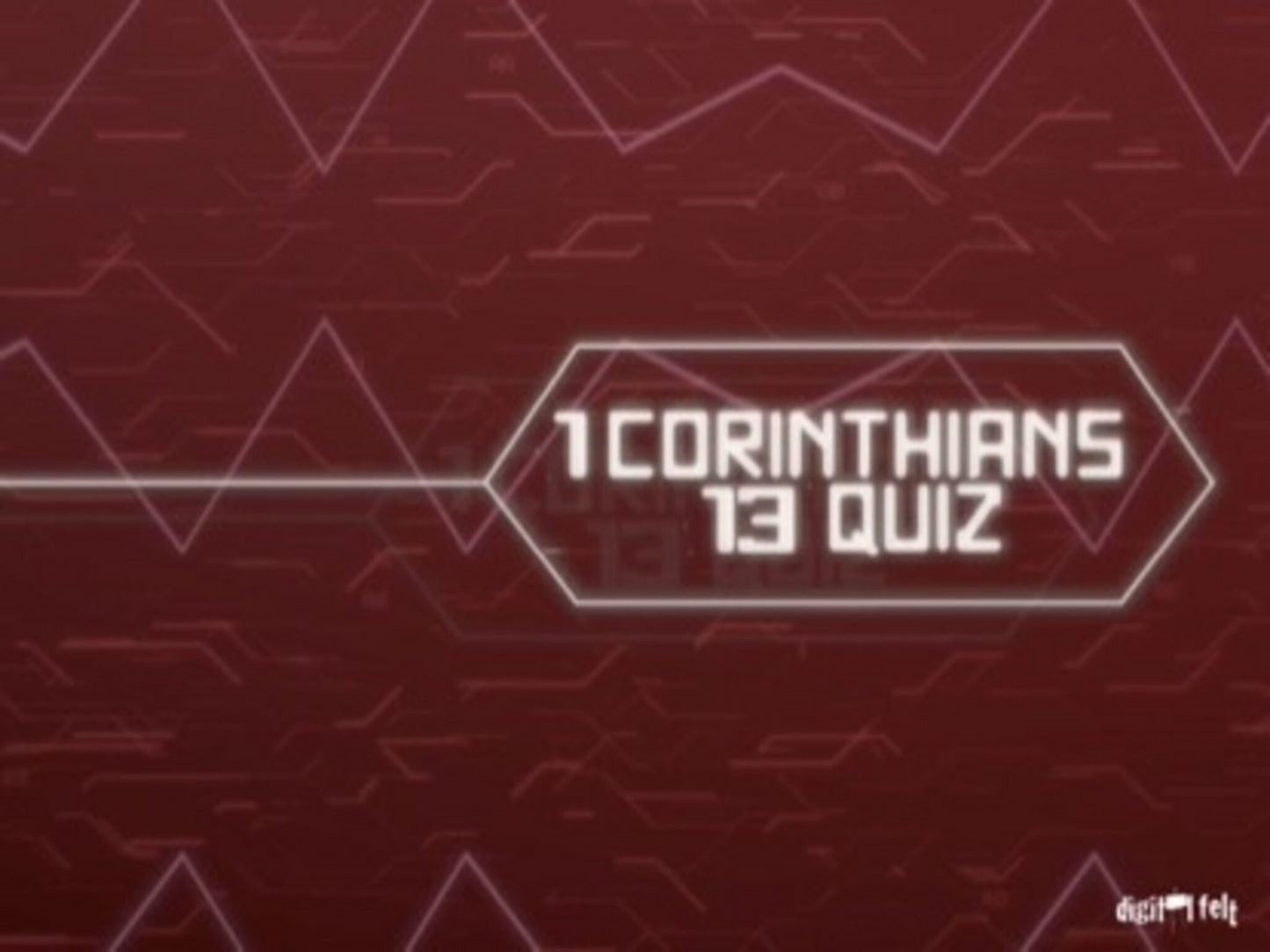 Bible Quiz - 1 Corinthians 13