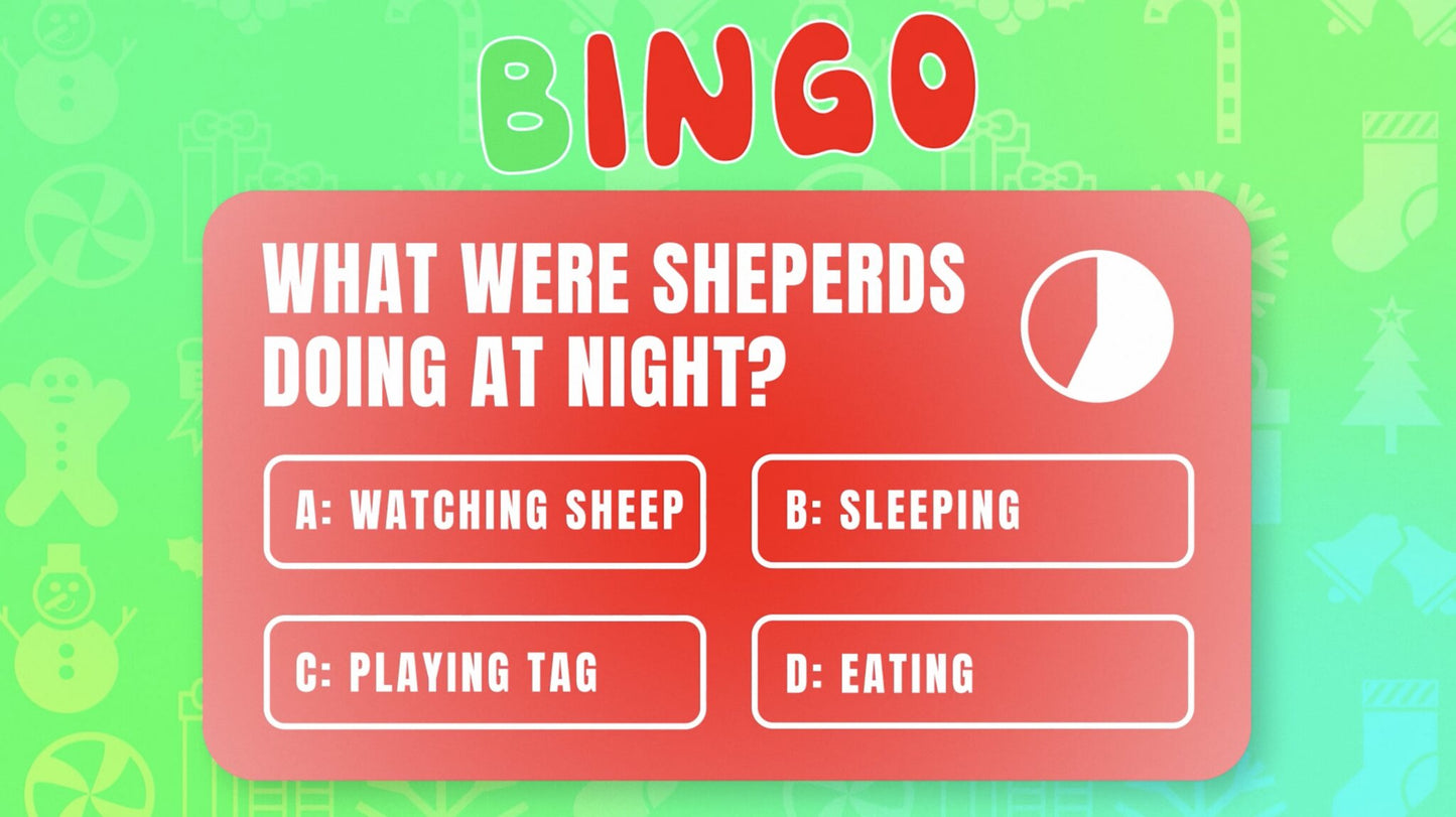 Bible Story Bingo - Christmas Edition Episode 2