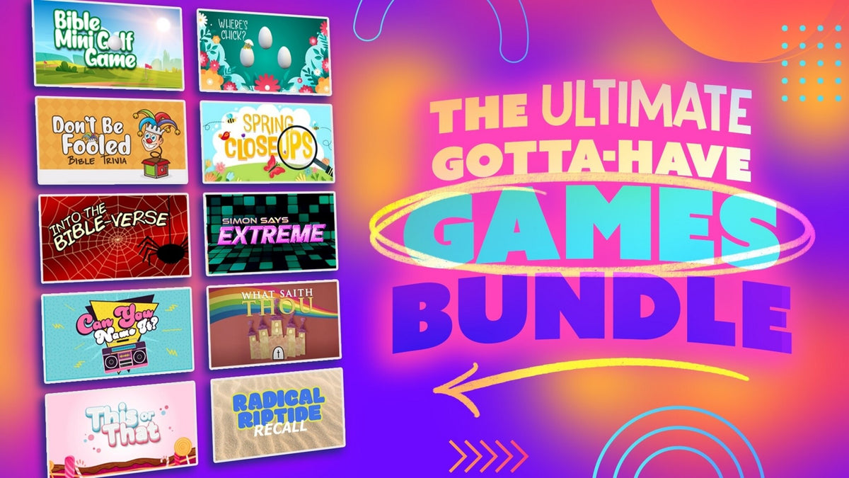The Ultimate Gotta-Have Games Bundle – WorshipHouse Kids