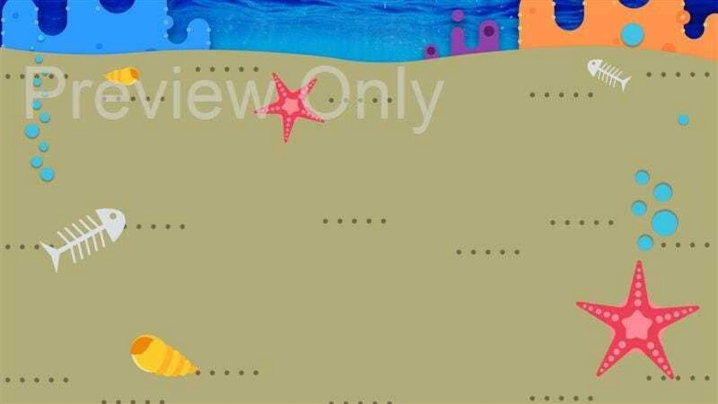 UNDER THE SEA: Worship Background Still 03