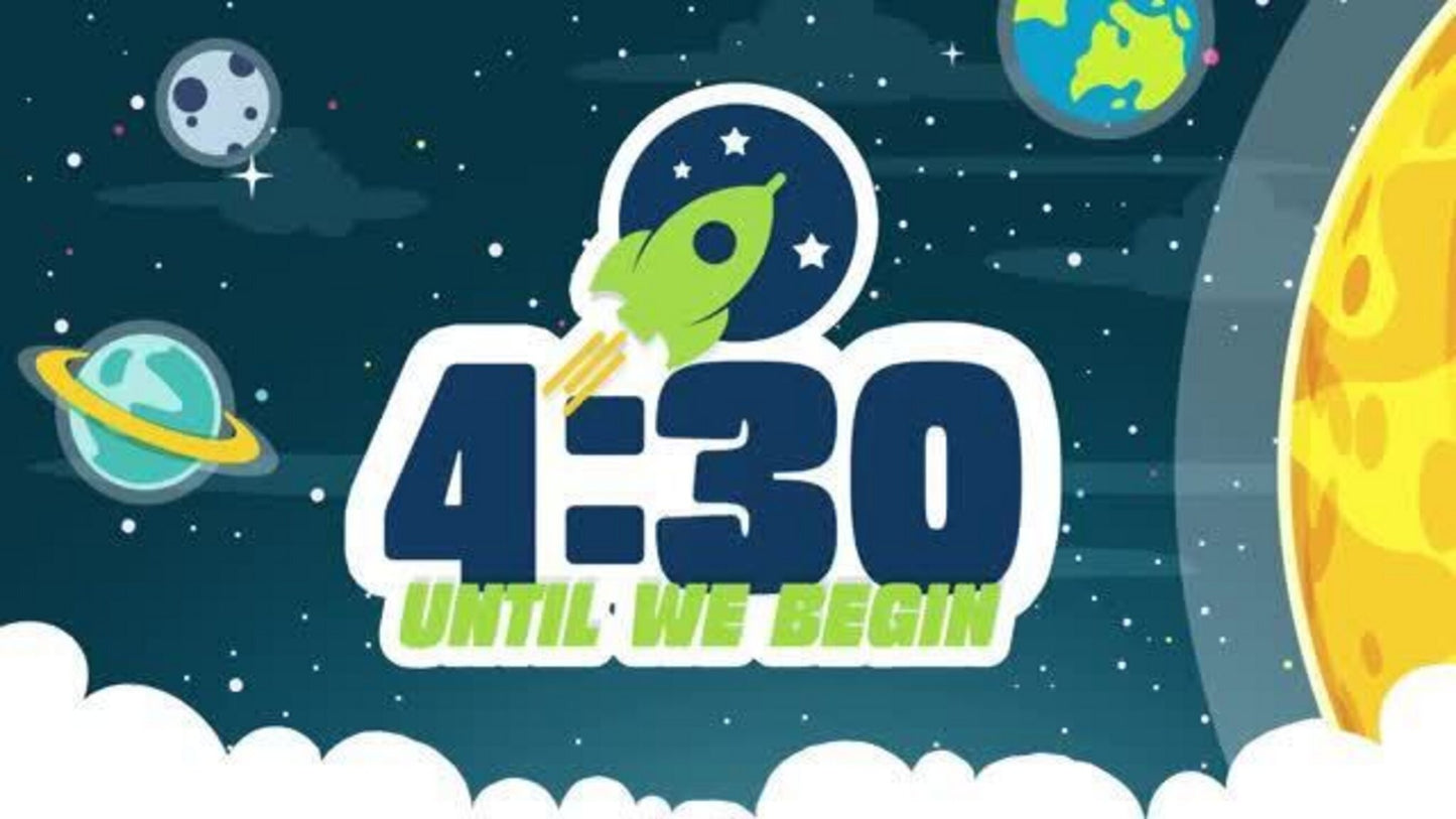 Cosmic Wonder 5 Minute Countdown