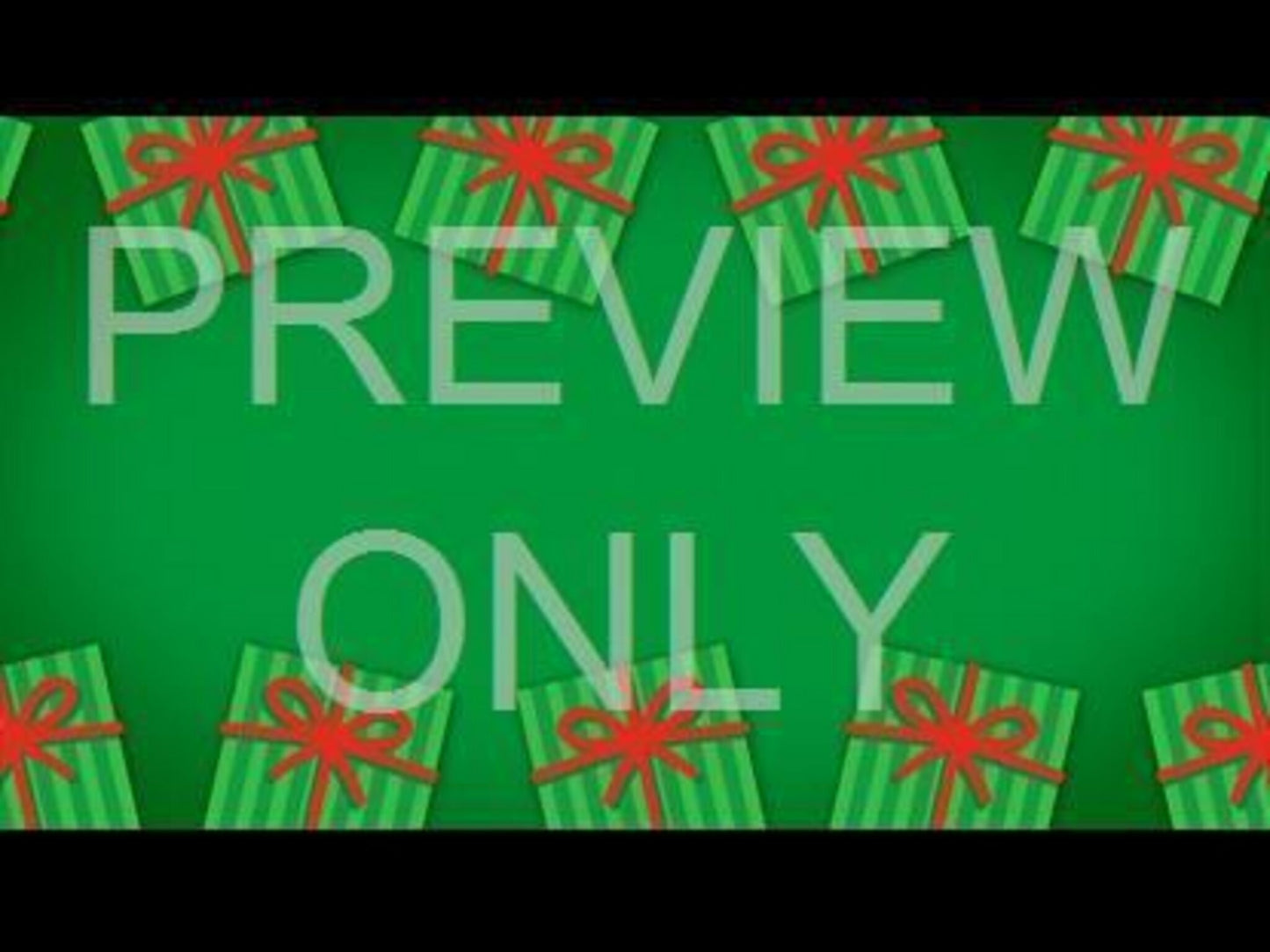 Christmas Cartoon Giftbox Green Still 02