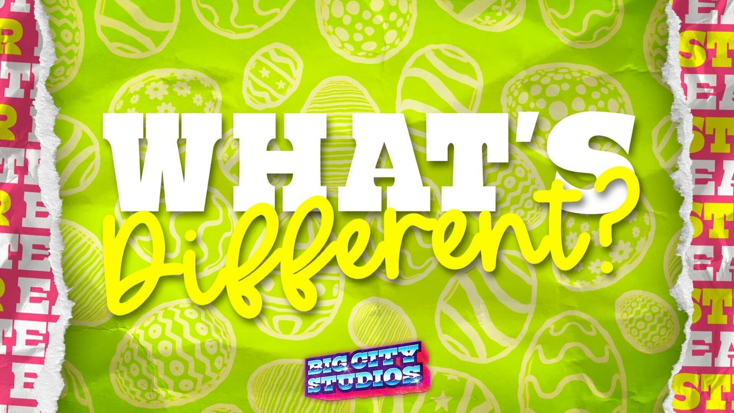 Easter What's Different Game Pack